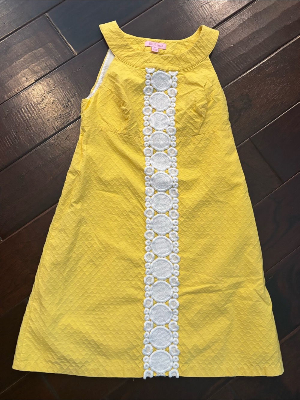 Lilly Pulitzer Jacqueline Lace Trim Shift Dress 00‎